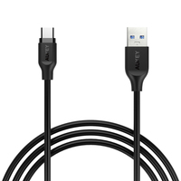 AUKEY CB-CMD3 kabel USB 1 m USB 3.2 Gen 1 (3.1 Gen 1) USB C USB A Czarny