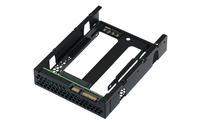 QNAP QDA-A2AR caja para disco duro externo Carcasa de disco duro/SSD Negro 2.5"