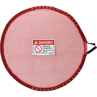 Brady 151086 duct tape Geschikt voor gebruik binnen Geschikt voor buitengebruik Geelkoper, Nylon, Polyester, Polyvinyl chloride (PVC) Rood