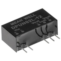 MEAN WELL DPUN02L-05 áramátalakító és inverter 2 W