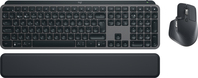 Logitech MX Keys S Combo klawiatura Dołączona myszka RF Wireless + Bluetooth Portugalski Grafitowy