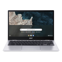 Acer Chromebook CP513-1HL-S6MY Qualcomm Snapdragon 7c 33,8 cm (13.3") Touchscreen Full HD 8 GB LPDDR4x-SDRAM 128 GB eMMC Wi-Fi 5 (802.11ac) ChromeOS Silber