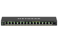 NETGEAR GS316EP Managed Gigabit Ethernet (10/100/1000) Power over Ethernet (PoE) Black