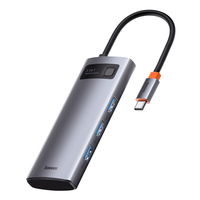 Baseus Metal Gleam USB 3.2 Gen 1 (3.1 Gen 1) Type-C Szary
