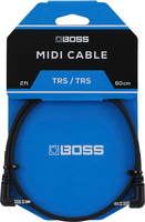 BOSS BCC-2-3535 Audio-Kabel 0,6 m 3.5mm TRS Schwarz