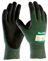 ATG ‎34-8743/10 Workshop gloves Black, Green Silicone 1 pc(s)