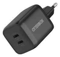 OtterBox 78-81342 mobiltelefon töltő Univerzális Fekete Váltakozó áram Gyorstöltés Beltéri