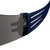 3M SF102AF-BLU-EU Veiligheidsbril Polycarbonaat (PC) Blauw