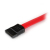 StarTech.com 0.3m SATA kabel SATA 0,3 m SATA 7-pin Czarny, Czerwony