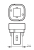 Philips MASTER PL-C 2 Pin fluorescente lamp 18 W G24d-2 Warm wit