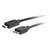 C2G USB 3.0, C - Micro B, 1m USB-kabel USB 3.2 Gen 1 (3.1 Gen 1) USB C Micro-USB B Zwart