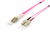 Digital Data Communications 255537 InfiniBand/fibre optic cable 15 m LC SC OM4 Zwart, Grijs, Metallic, Rood, Violet, Wit