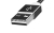 ADATA 1m, USB2.0-A/USB2.0 Micro-B USB kábel USB A Micro-USB B Fekete