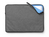 eSTUFF ES82251-TWILL laptoptas 39,1 cm (15.4") Opbergmap/sleeve Zwart, Grijs