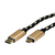 ROLINE 11028791 USB Kabel 3 m USB 2.0 Micro-USB B USB C Schwarz, Gold