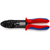 Knipex 97 21 215 B Crimpwerkzeug Schwarz, Blau, Rot