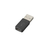 POLY 209506-01 cambiador de género para cable USB-C USB-A Negro