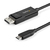 StarTech.com CDP2DP2MBD video átalakító kábel 2 M USB C-típus DisplayPort Fekete