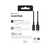 mophie essentials Lightning to USB-C | charging cable 1M Schwarz