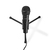 Nedis MICTJ100BK microphone Noir Microphone de Laptop