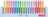 STABILO swing cool Deskset marcador permanente Azul, Verde, Naranja, Pastel, Rosa, Rojo, Amarillo 18 pieza(s)