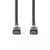 Nedis CCBW64020AT10 câble USB 1 m USB4 Gen 2x2 USB C Noir, Argent