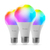 Nanoleaf NL45-0800WT240E27-3PK LED-Lampe Multi E27 A