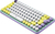 Logitech POP Keys Tastatur RF Wireless + Bluetooth QWERTY Russisch Grün, Violett, Weiß, Gelb