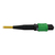 Tripp Lite N392B-45M-3X8AP Cable de Fibra Óptica Monomodo 9µm / 125µm OS2 40G / 100G (3x8F MTP/MPO-APC H/H), LSZH, Amarillo, 45 m [147 pies]