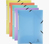 Exacompta 55170E folder Polypropylene (PP) Assorted colours, Blue, Coral, Green, Mauve, Yellow A4