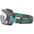 Uvex i-guard+ Safety goggles Polycarbonate (PC) Black, Blue