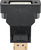 Goobay 51720 csatlakozó átlakító DisplayPort DVI-D Fekete