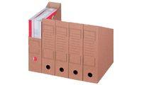 smartboxpro Collecteur vertical à archives, A4, marron (71600231)