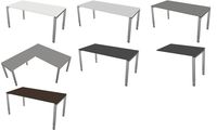 kerkmann Table annexe Form 5, support 4 pieds, blanc (71400791)