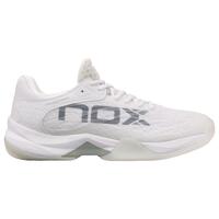 Men's Padel Shoes Nox At10 Agustín Tapia - White/grey - UK 9.5 - EU 44