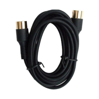Cavus 8-pin DIN Kabel - Powerlink PL8 voor B&O - 15 meter - Zwart