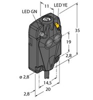 Opto Sensor Lichttaster Q10AP6D