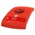 Mini Envirobin with Hole Aperture - 55 Litre - Signal Red - Plastic Bottles - Red Lid