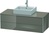 DURAVIT XS491208989 Waschtischunterbau XSQUARE 400x1200x548mm flannel grey hochg