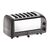 Dualit Toaster 60156 grau 6 Schlitze