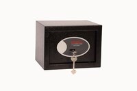 Phoenix Compact Home Office Security Safe Key Lock Black