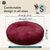 BLUZELLE Dog Bed for Medium Size Dogs, 28" Donut Dog Bed Washable, Round Dog Pillow Fluffy Plush, Calming Pet Bed Removable Mattress Soft Pad Comfort No-Skid Bottom Burgundy