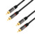 Stereo Cinch Audio Kabel, 2 x 2 Cinch Stecker, 3m, LogiLink® [CA1206]
