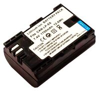 Battery for Digital Camera 12Wh Li-ion 7.4V 1700mAh Canon 12Wh Li-ion 7.4V 1700mAh Canon Kamera- / Camcorder-Batterien