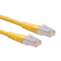 S/Ftp (Pimf) Patch Cord Cat.6, Yellow 0.3 M