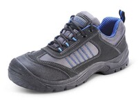 Click Trainer Werkschoenen, Laag, Maat 36, Zwart, Blauw (paar 2 stuks)