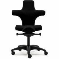 Bürodrehstuhl Picasso Kunststoff-Fußkreuz schwarz