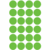 Markierungspunkte 18mm grün wiederablösbar VE=96 Stück