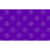 Alu-Sternchenfolie Nachfüllrolle 50x80cm violett