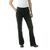 Chef Works Womens Chef Pants Executive in Black - Relaxed Fit - Polycotton - XS